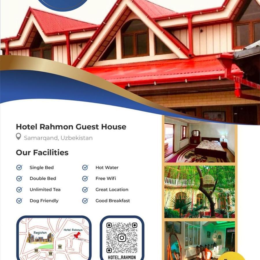Hotel Rahmon Samarkand Buitenkant foto